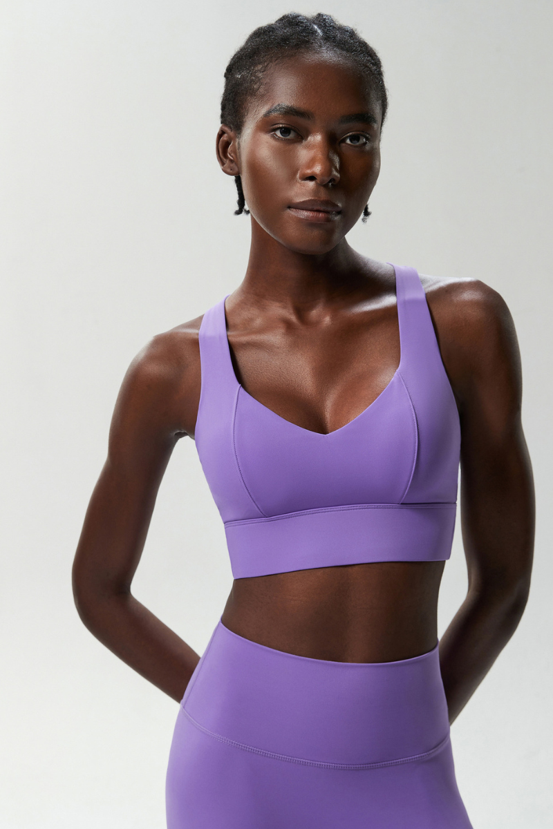 Women's Crisscross Racerback High-Impact Support Sports Bra