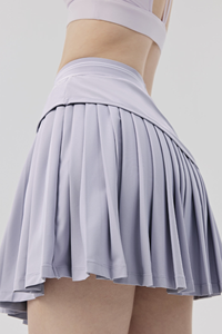 Women's Summer Cooling Anti-Revealing Yoga Pleated Skirt
