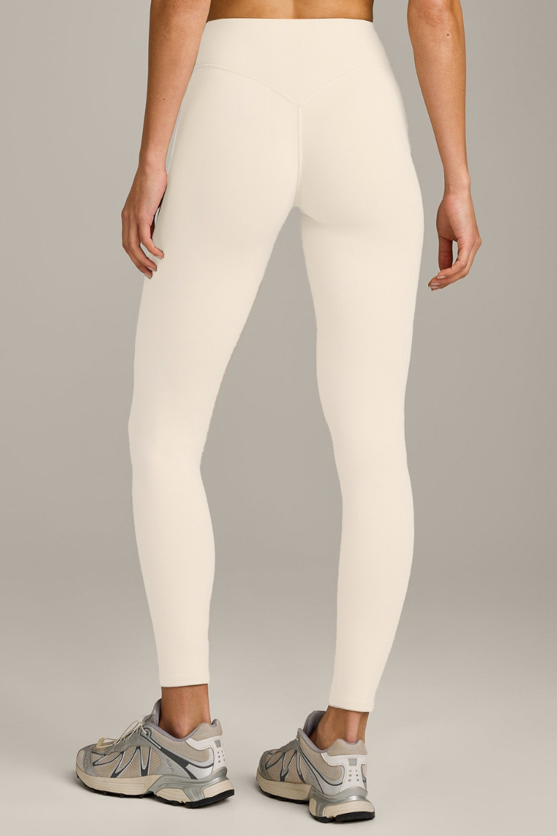 Women's High Waist No Front Seam High-Stretch Yoga Leggings