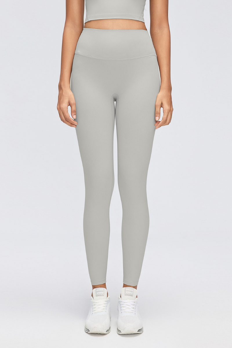 Women's Naked Feeling High Waist No Front Seam Yoga Leggings