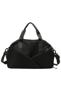 Minimalist Multi-Compartment Side Zipper Gym Travel Bag
