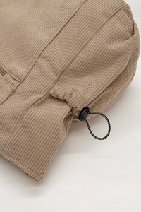 Women's Fall Corduroy Multi Pockets Large-Capacity Tote Bag