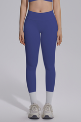 Women's Seamless Knit V-Waist Tight Butt-Lift Yoga Leggings
