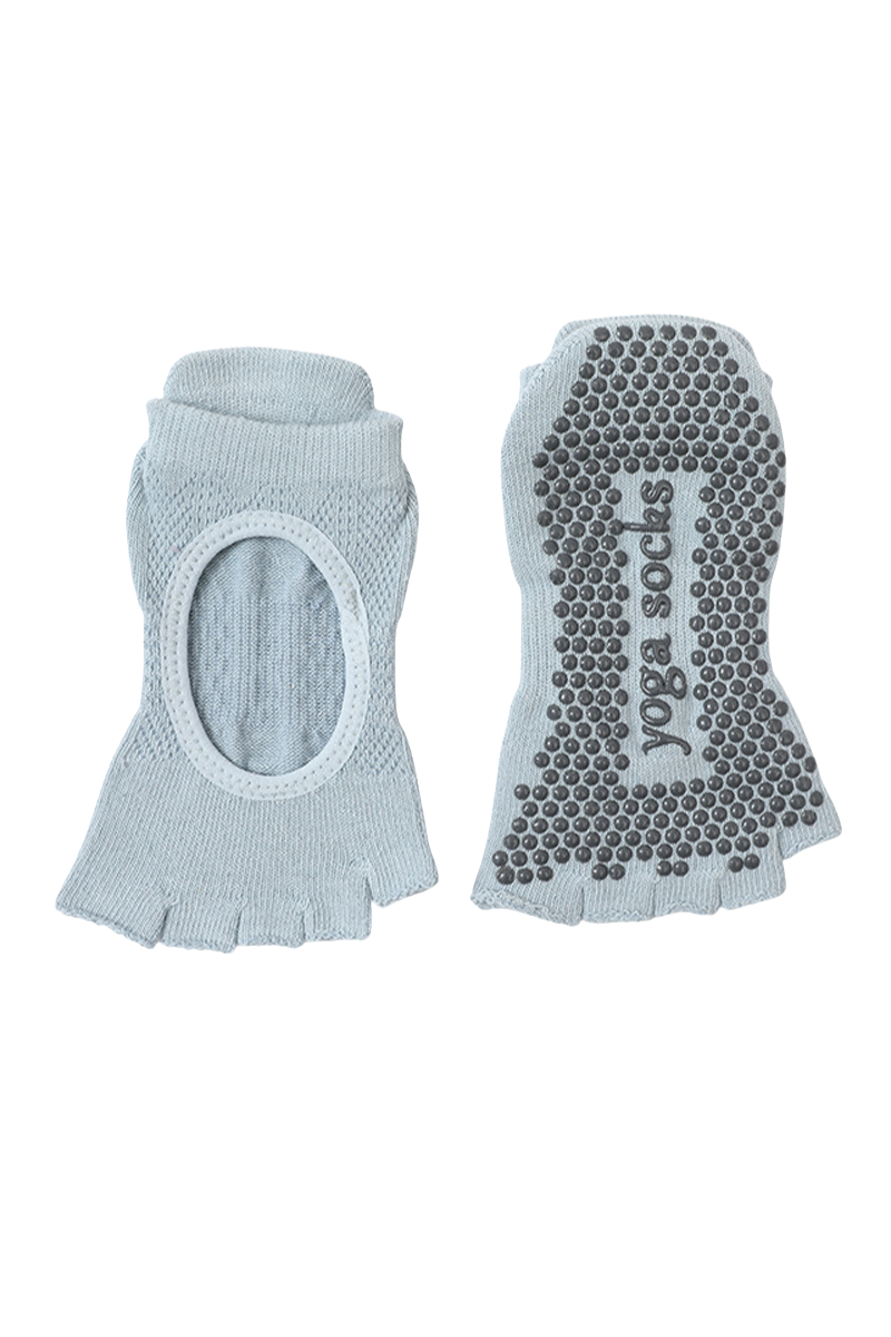 Women's Mesh Breathable Open-Toe Yoga Grip Five-Toe Socks