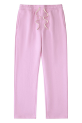 Unisex Drawstring Straight Leg Casual Sweatpants