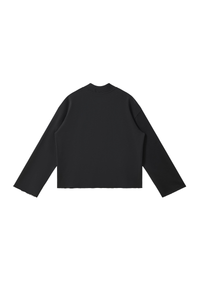 Men's Fall Comfort Colors Style Mock Neck Sweatshirt
