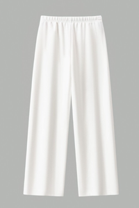 Unisex Fall Drawstring Side Pocket Wide Leg Sweatpants
