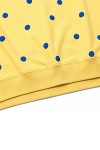 Plus Size Women's Fall Polka Dot Loose Fit Pullover