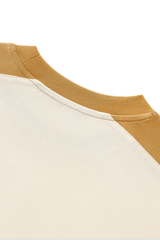 Unisex 240G cool-sensing color-blocked quick-dry T-shirt