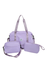 3-Piece Set Dry & Wet Separation Sports Travel Bag