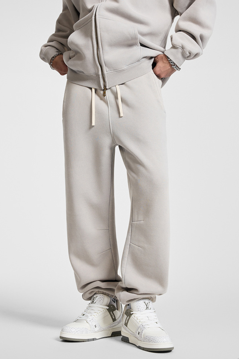 Men's discounted  hem-trimmed pants