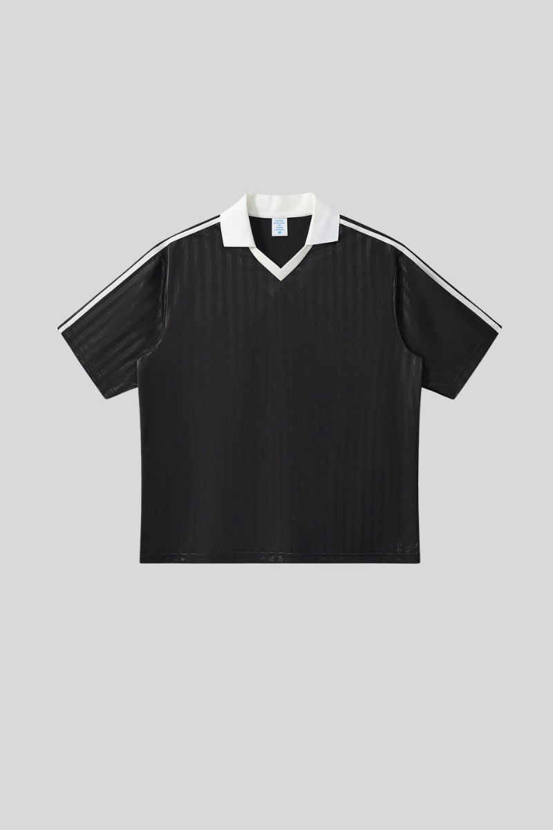 Unisex 165G lightweight retro V-neck sports jersey T-shirt