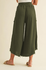 Retro-chic, laid-back style Yamamoto pants