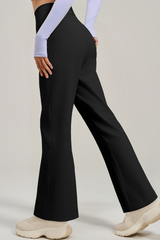 Straight-leg yoga pants