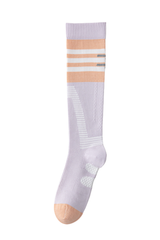 Women's Striped Gradient Compression Sports Knee-High Socks