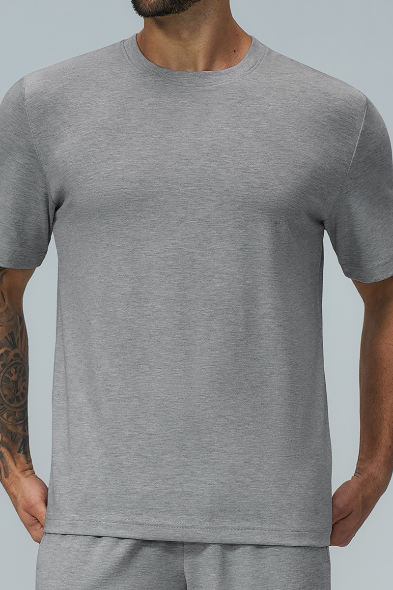 Men's Summer Modal Soft Moisture-Wicking Short Sleeve T-Shirt