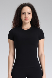 Women's Summer Solid Slim-Fit Breathable Sports T-shirts
