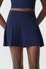 Women's Floral Center Yoga Tennis Skirt