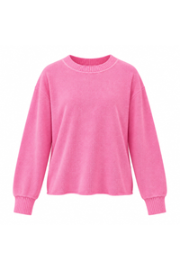 Women's Solid Back Crisscross Cutout Loose Knit Sweater