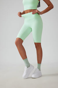 Women Free Size No Embarrassment Line Tummy Tucking Hip Lifting Fitness Sports Yoga 5/10 Shorts