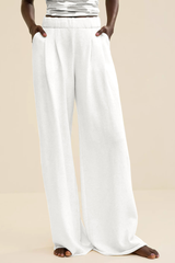 High-waist yoga pants with a floor-length design