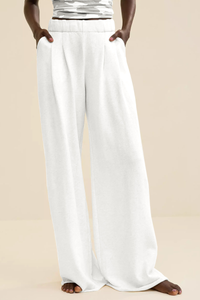 High-waist yoga pants with a floor-length design