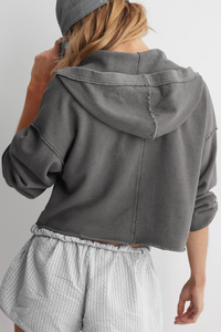 V-neck, pullover, long-sleeved shirt