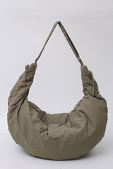 Women's Solid Large-Capacity Pleated Cloud-Shaped Bag