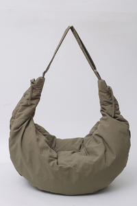 Women's Solid Large-Capacity Pleated Cloud-Shaped Bag
