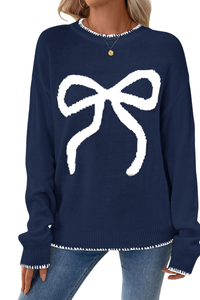 Women's Christmas Pullover Knit Sweater.