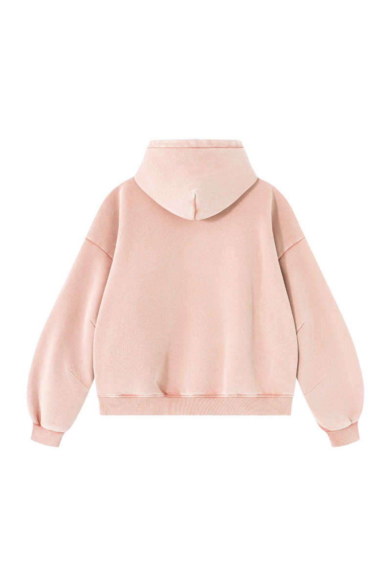 Men's Fall Fleece Heavyweight Washed Drop Shoulder Hoodie