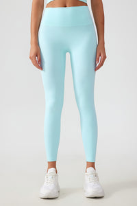Women Free Size Nude Hip Lifting Shaping Fitness 9/10 Yoga Pants