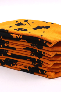 Unisex Halloween Festival Fun Print Mid-Calf Crew Socks