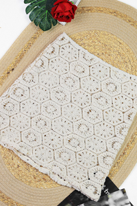 Women's Sexy Crochet Lace Hollow Out Bikini - 3 Piece Set