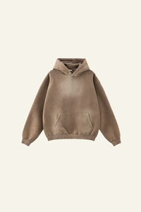Men's Athletic Vintage distressed Gradient  Color Hoodie
