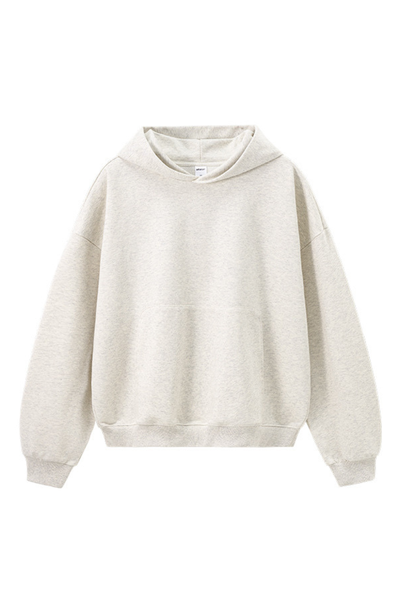 Unisex Fall 380G Heavyweight Cropped Drop Shoulder Hoodie