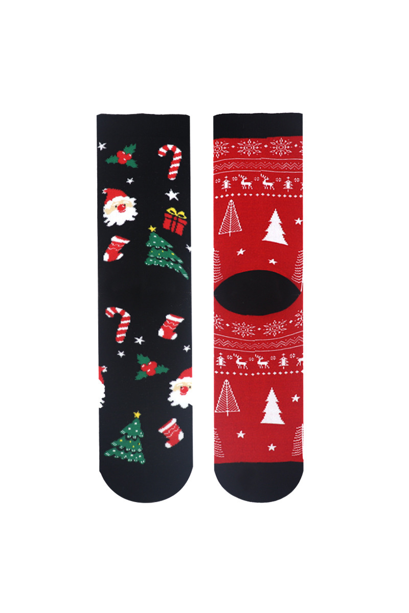 Unisex Christmas Fun Jacquard Crew Socks