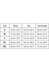 Women's High Waist Button Front Asymmetrical Denim Skirt