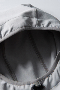 Women's Fall Color-Block Patchwork Multi-Pocket Sport Hoodie