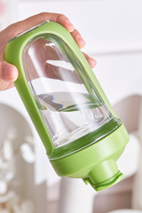 500ml Sports Shaker Bottle With Clear Body & Blender Ball
