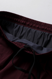 Men's Solid Quick-Dry Breathable Drawstring Sports Shorts