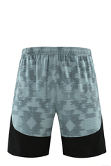 Men's Breathable Drawstring Running Shorts with Side Reflective Stripes