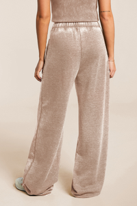 High-waisted, machine-washable long pants