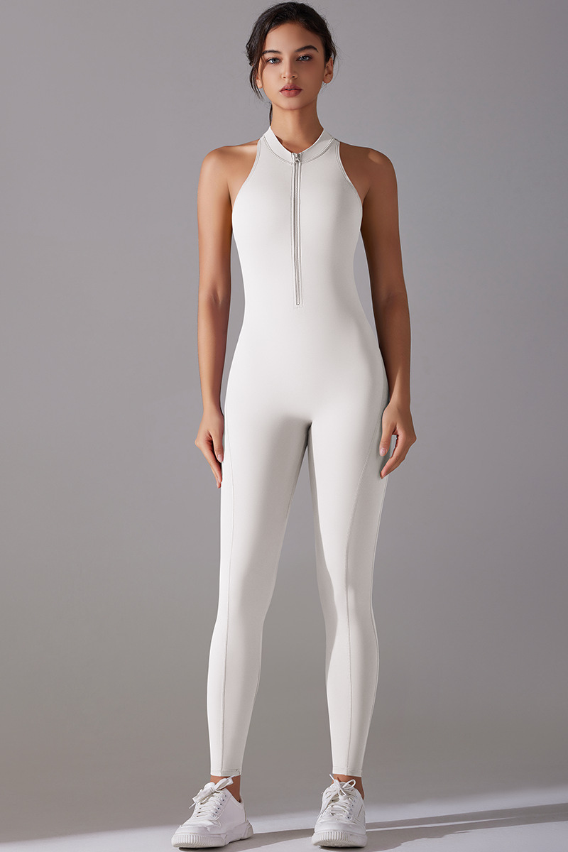 Women's Athletic Slimming Cut Out Backless  Jumpsuits