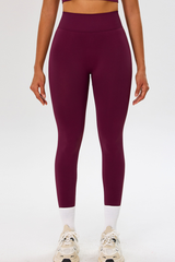 Women's Mid-waist Seamless Lift-butt Yoga Leggings