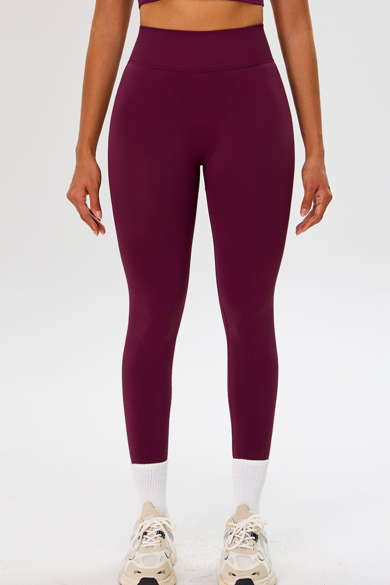 Women's Mid-waist Seamless Lift-butt Yoga Leggings