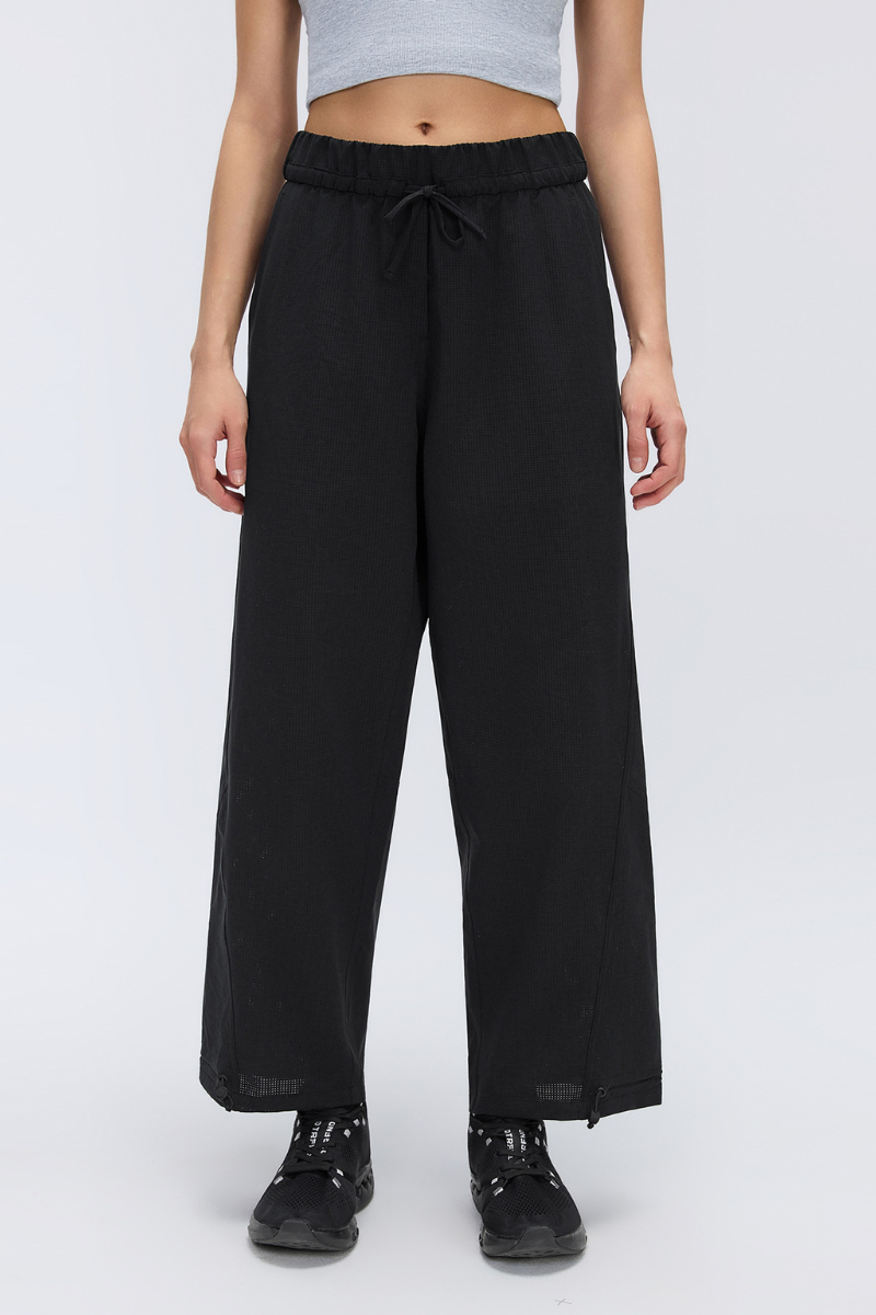 Women's Solid Simple Versatile Drawstring Pants