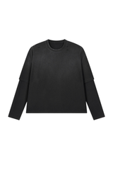 Unisex 100% cotton Vintage Wash Gradient Relaxed Pullover