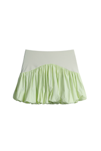 Women's Quick-dry Color Block Pleated A-line Tennis Skirt