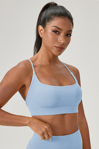 Women’s U-Neck Cross Back Sports Bra